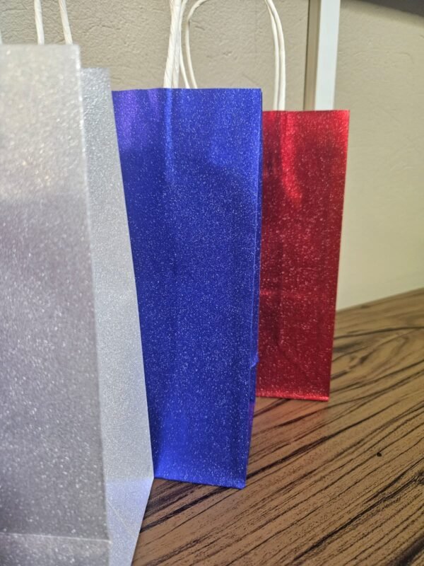 GlitterGlow Kraft Bags