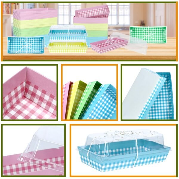 Checkered Rectangular Box