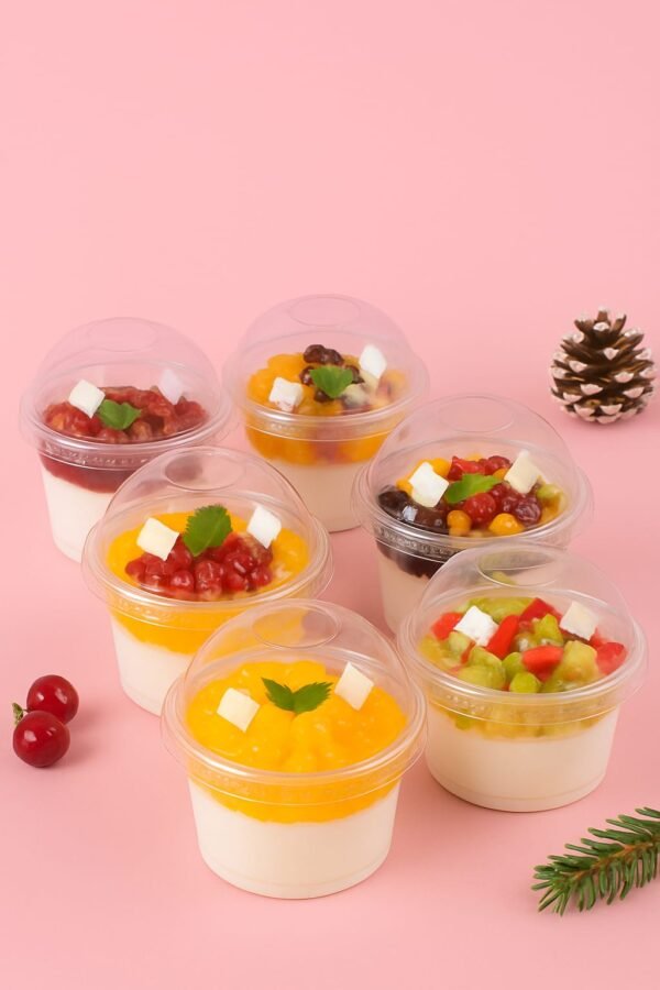 Dessert Cups with Lids