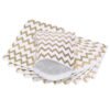 Gold Chevron Treat Bags